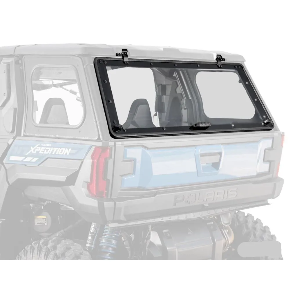 SuperATV Polaris Xpedition ADV Rear Flip Windshield