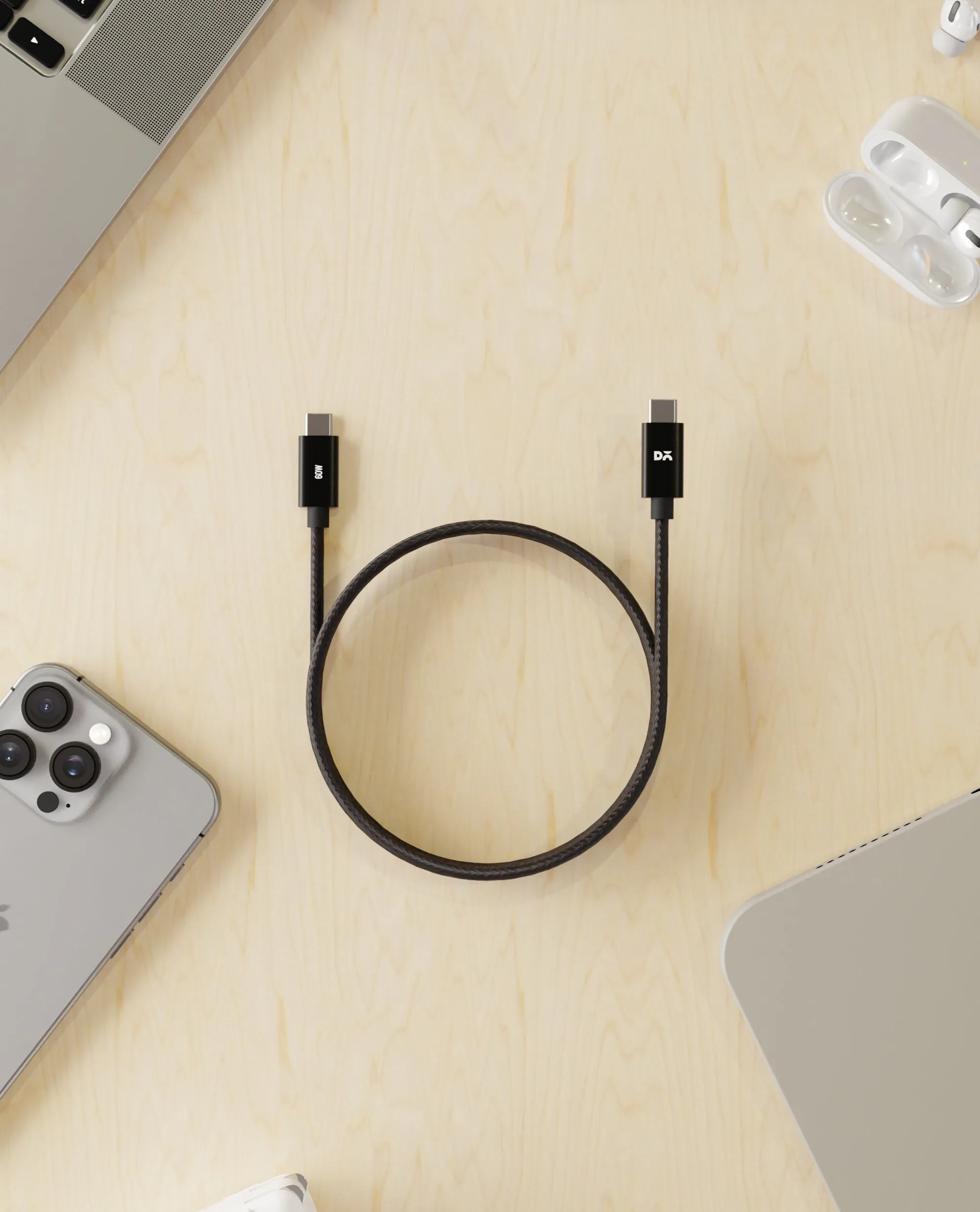 SURGE™ Kevlar Core USB-C 60W Charging Cable