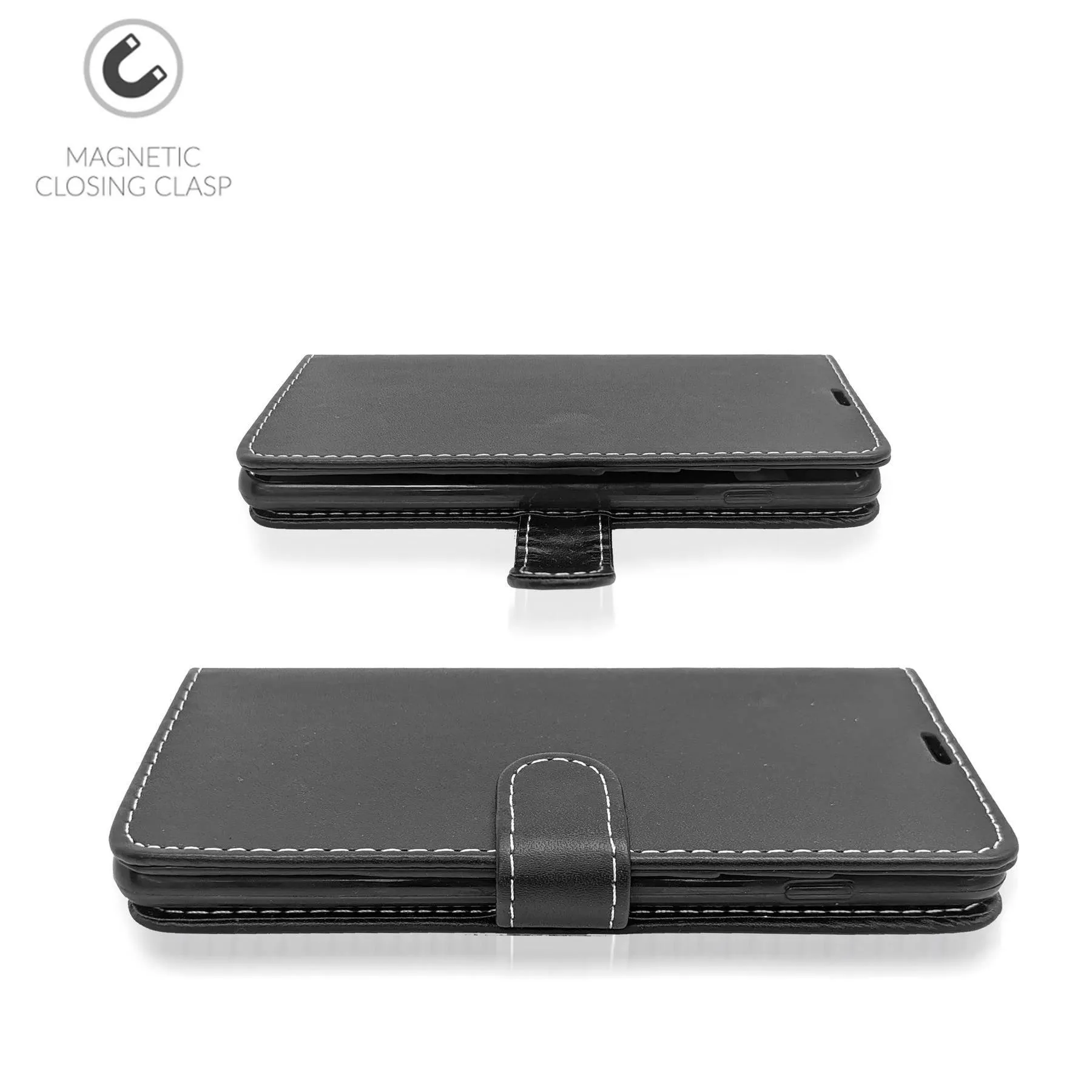 TCL 505 Case Cover Flip Folio Leather Wallet Credit Card Slot