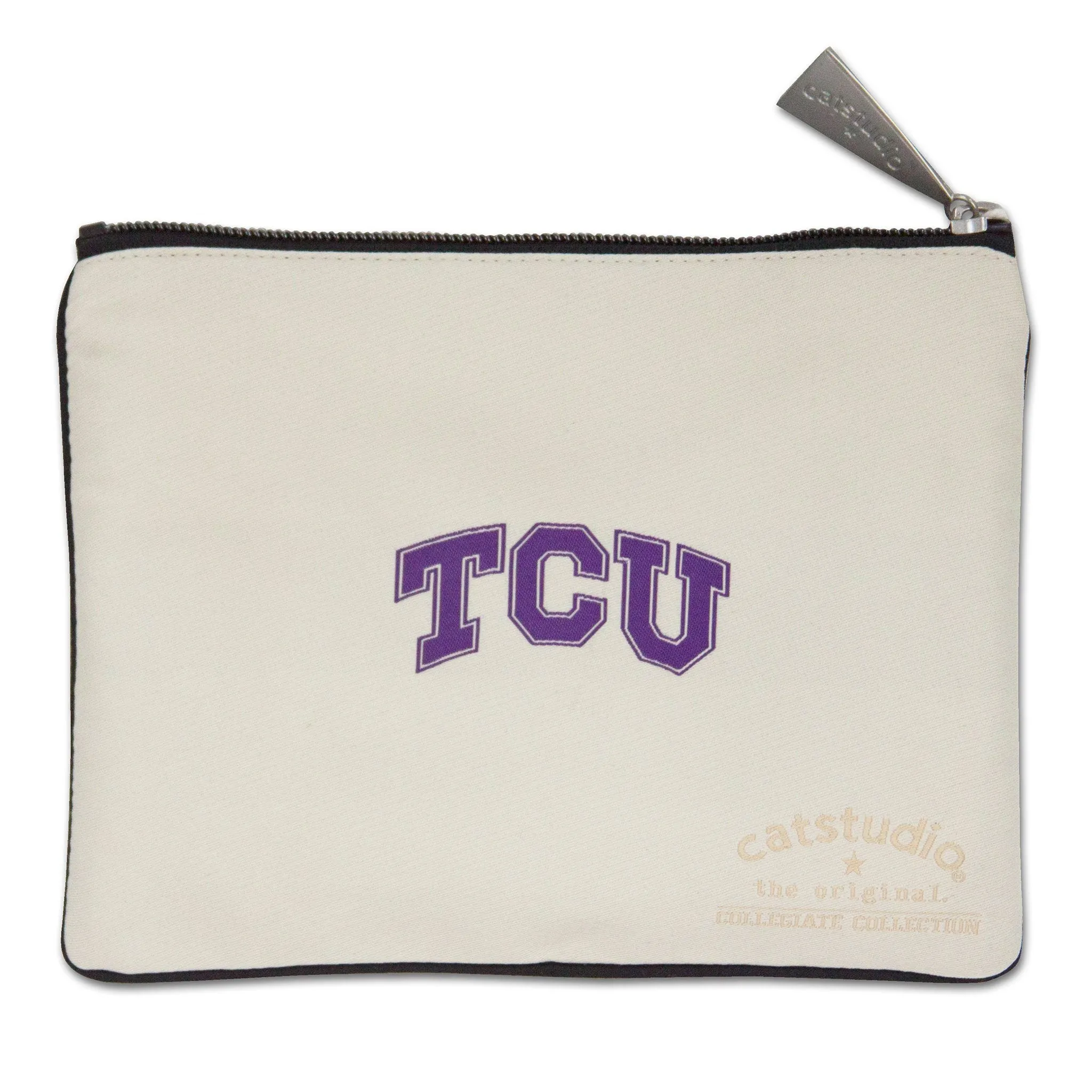 Texas Christian University (TCU) Collegiate Zip Pouch