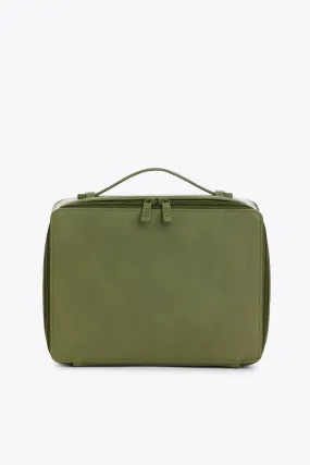 The Cosmetic Case in Olive