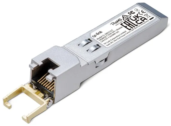 Tp-Link Tl-Sm5310-T V1 - Sfp  Transceiver Module - 100Mb Lan, 1Gbe, 10Gbe, 5Gbe, 2.5Gbe