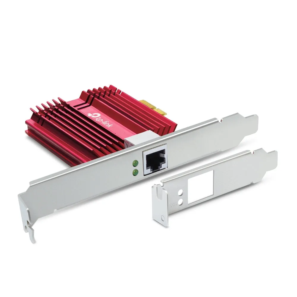 Tp-Link Tx401 - V1 - Network Adapter - Pcie 3.0 X4 Low Profile - 1/2.5/5/10Gbase-T X 1