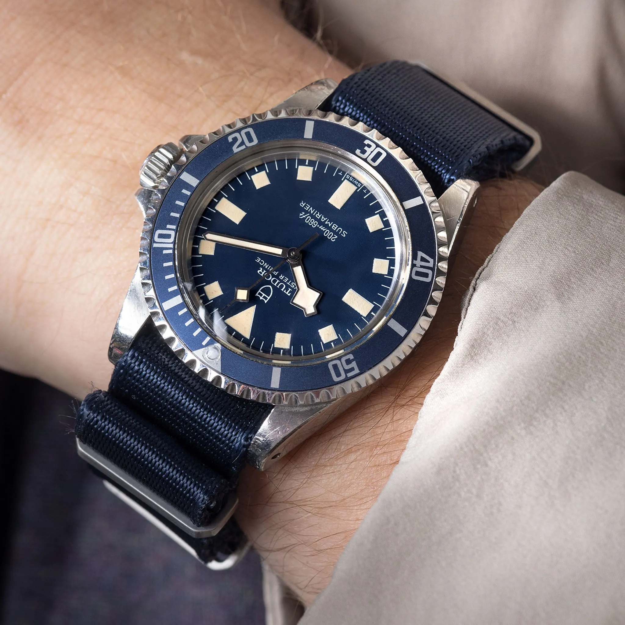 Tudor Marine Nationale MN77 Snowflake Submariner Ref 9401/0