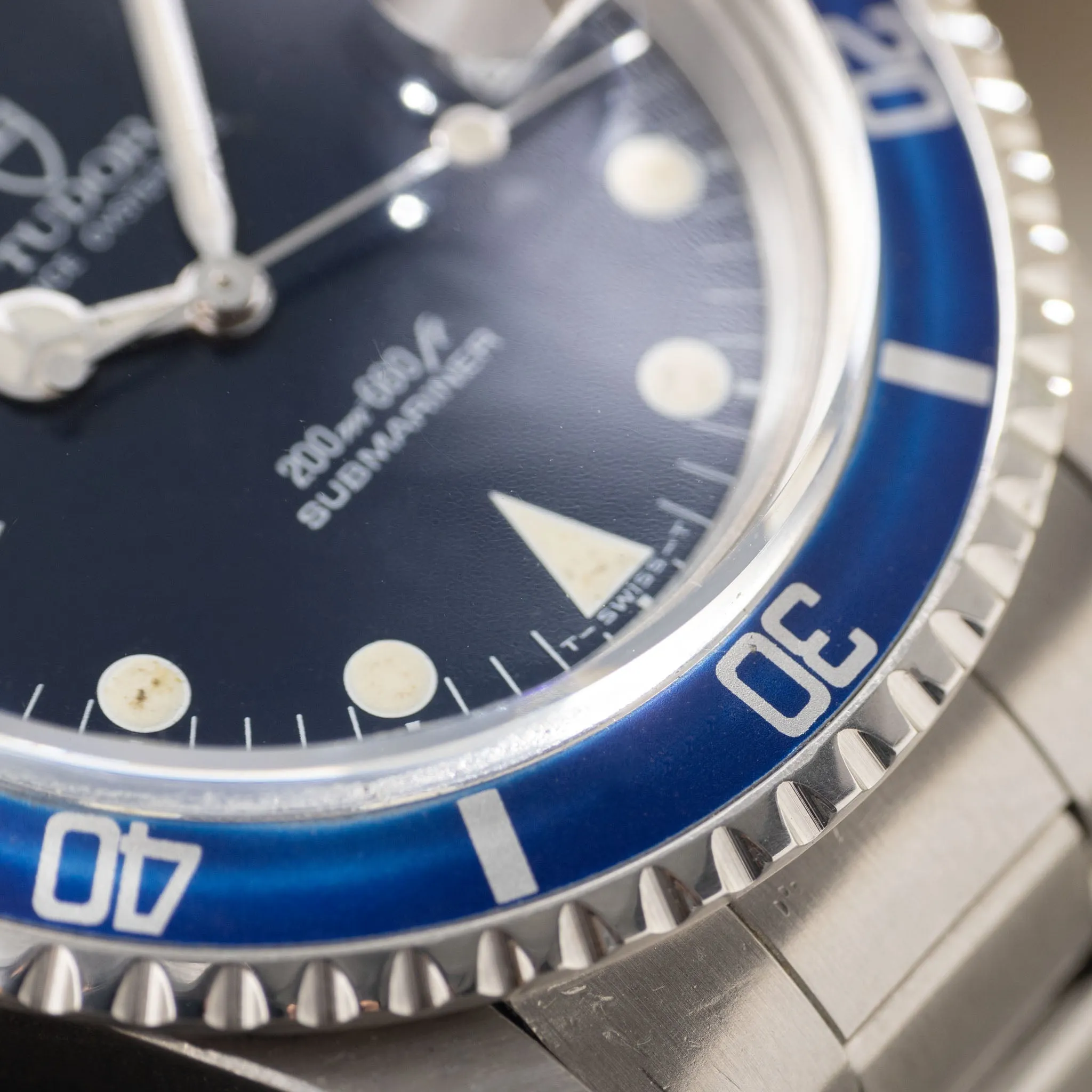 Tudor Submariner Blue Dial Ref 79090