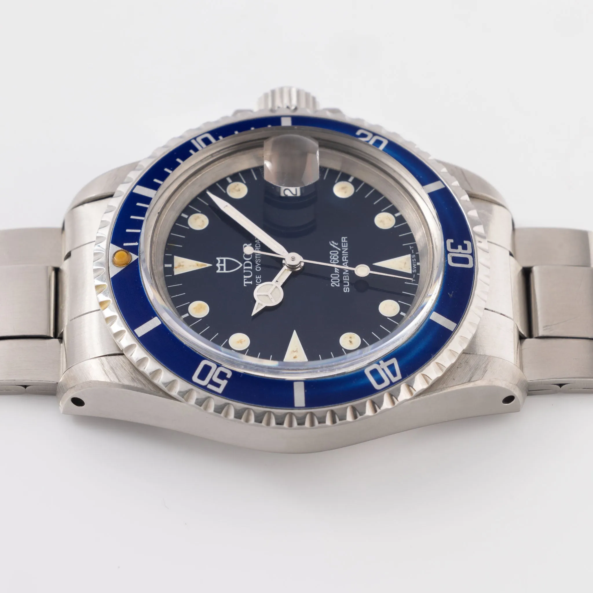 Tudor Submariner Blue Dial Ref 79090