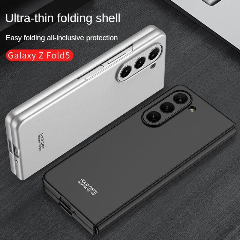 Ultra Thin Skin-friendly Matte Folding All Inclusive Shockproof Phone Case For Samsung Galaxy Z Fold 5