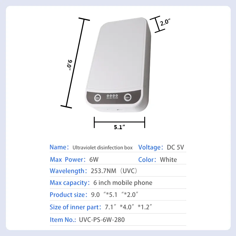 UV Phone Sterilizer Box