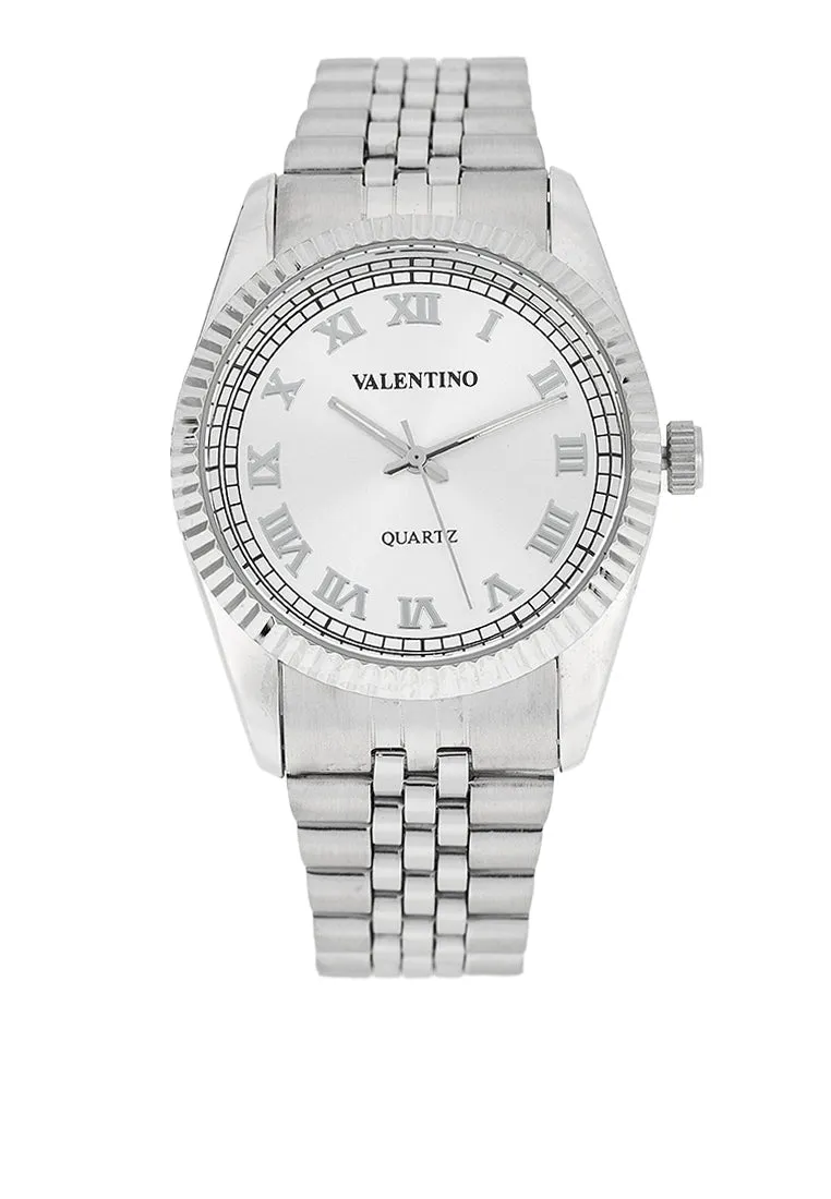 Valentino 20122404-SILVER DIAL Stainless Steel Strap Analog Watch for Men