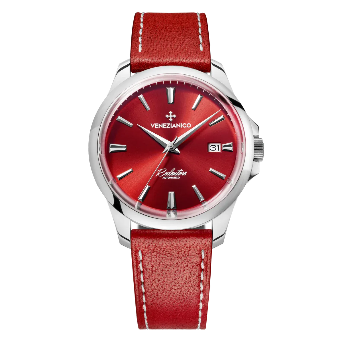 Venezianico Automatic Watch Red Leather Redentore 40 1221503