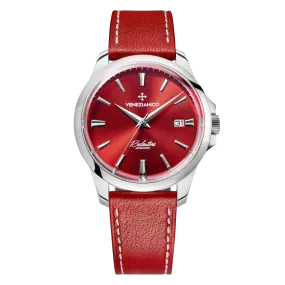 Venezianico Automatic Watch Red Leather Redentore 40 1221503