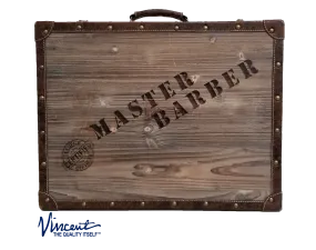 Vincent Master travel barber Case [wood]