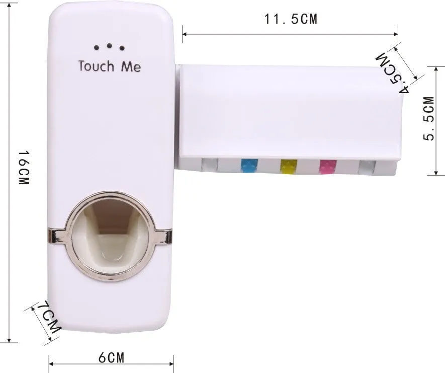 Wall Mounted Toothbrush Holder Bathroom Accessories Set