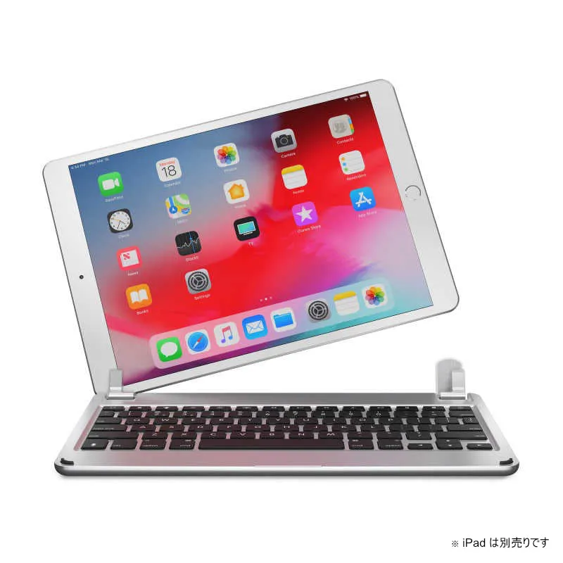 Wireless Keyboard for iPadAir第3世代/iPadPro10.5インチ用 日本語配列モデル シルバー [BRY8001-BJP]