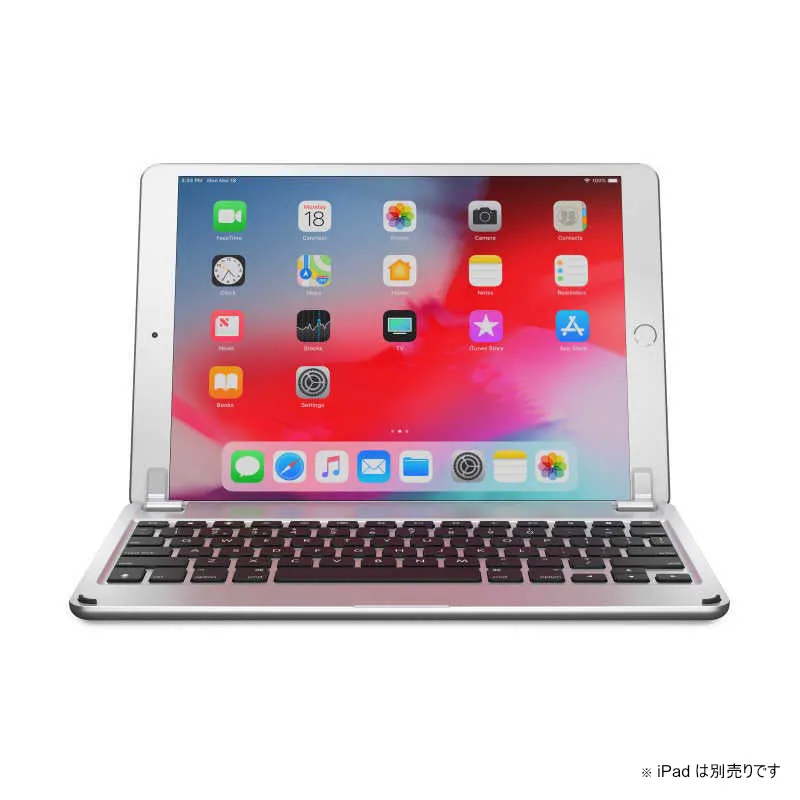 Wireless Keyboard for iPadAir第3世代/iPadPro10.5インチ用 日本語配列モデル シルバー [BRY8001-BJP]