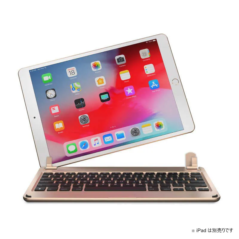 Wireless Keyboard for iPadAir第3世代/iPadPro10.5インチ用 日本語配列モデル ゴールド [BRY8003-CJP]