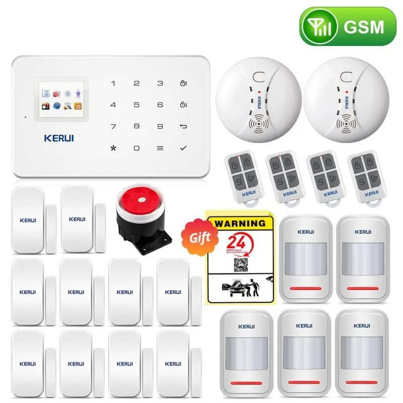 Wireless Motion Detector Burglar Alarm System