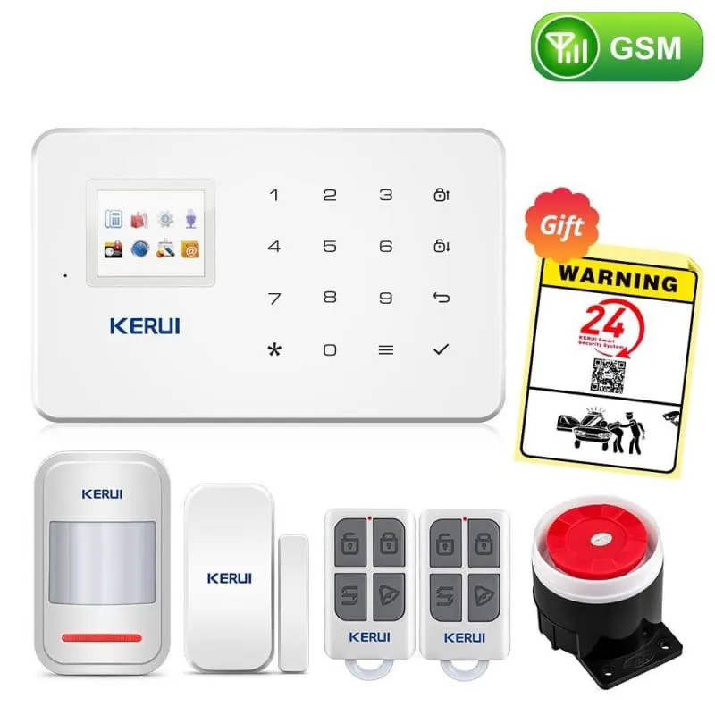 Wireless Motion Detector Burglar Alarm System