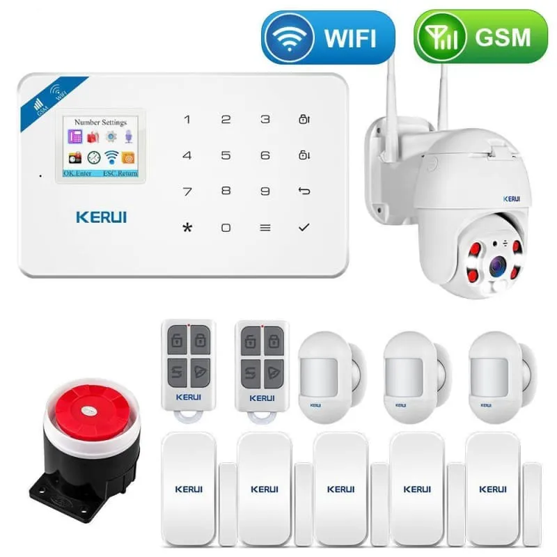 Wireless Motion Detector Burglar Alarm System