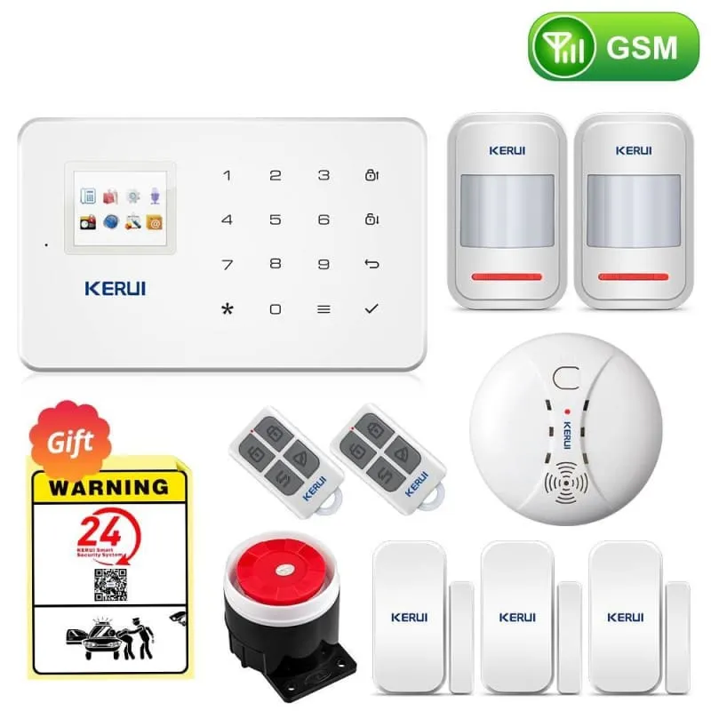 Wireless Motion Detector Burglar Alarm System