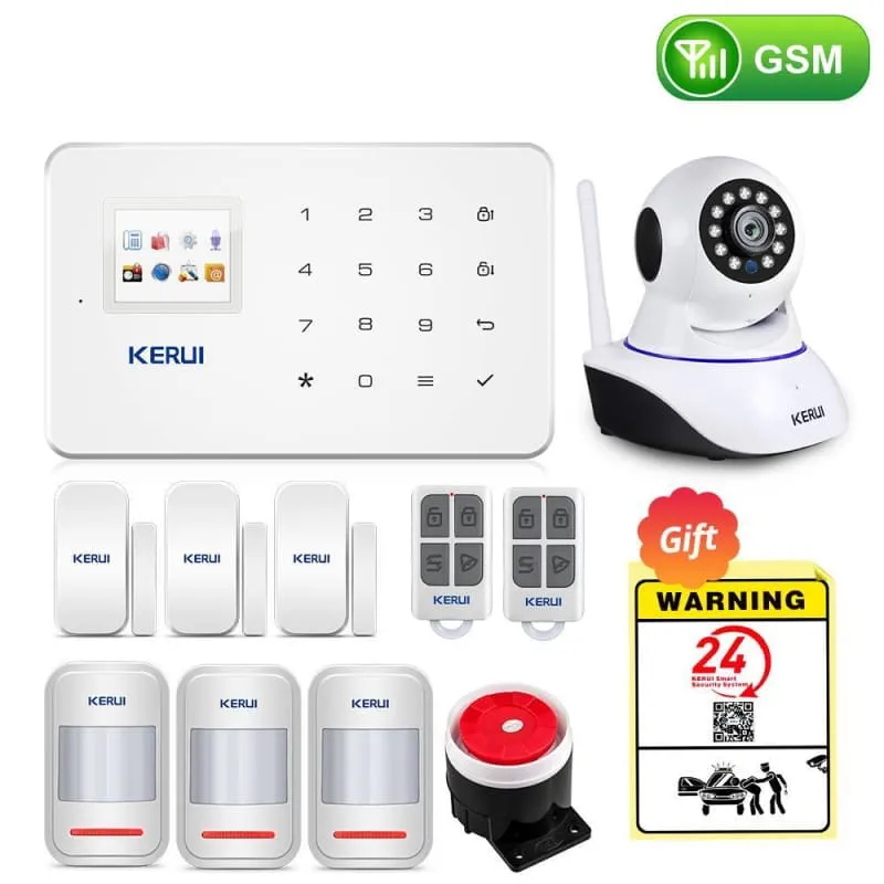 Wireless Motion Detector Burglar Alarm System