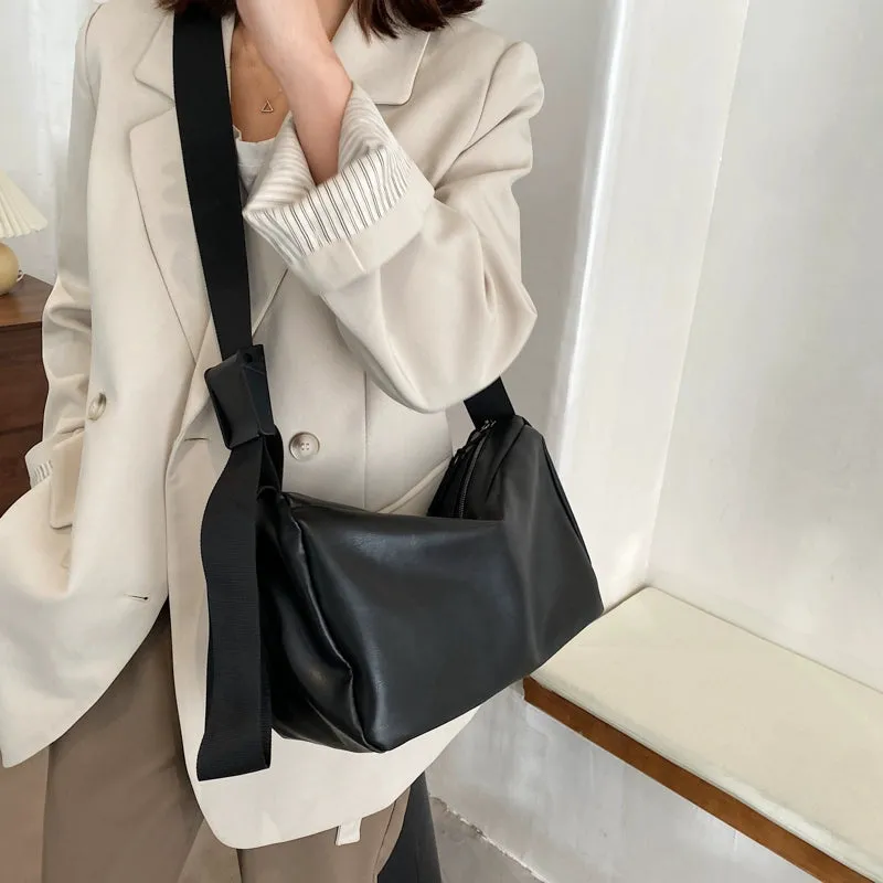 Work Clothing Classy One Shoulder Japanese Style Large Shoulder Bag