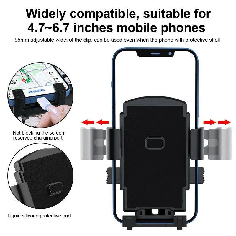 X-TIGER Bike Phone Holder Adjustable Handlebar of Motorcycle Phone Mount Stand Mountain Scooter Phone Clip for iphone 14 Pro Max