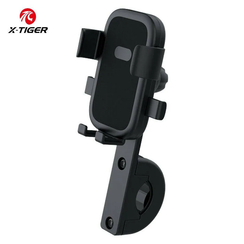 X-TIGER Bike Phone Holder Adjustable Handlebar of Motorcycle Phone Mount Stand Mountain Scooter Phone Clip for iphone 14 Pro Max