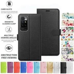 Xiaomi Redmi 10 Flip Folio Book Wallet Case