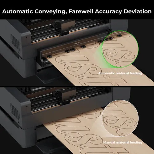 xTool P2: Automatic Conveyor Feeder