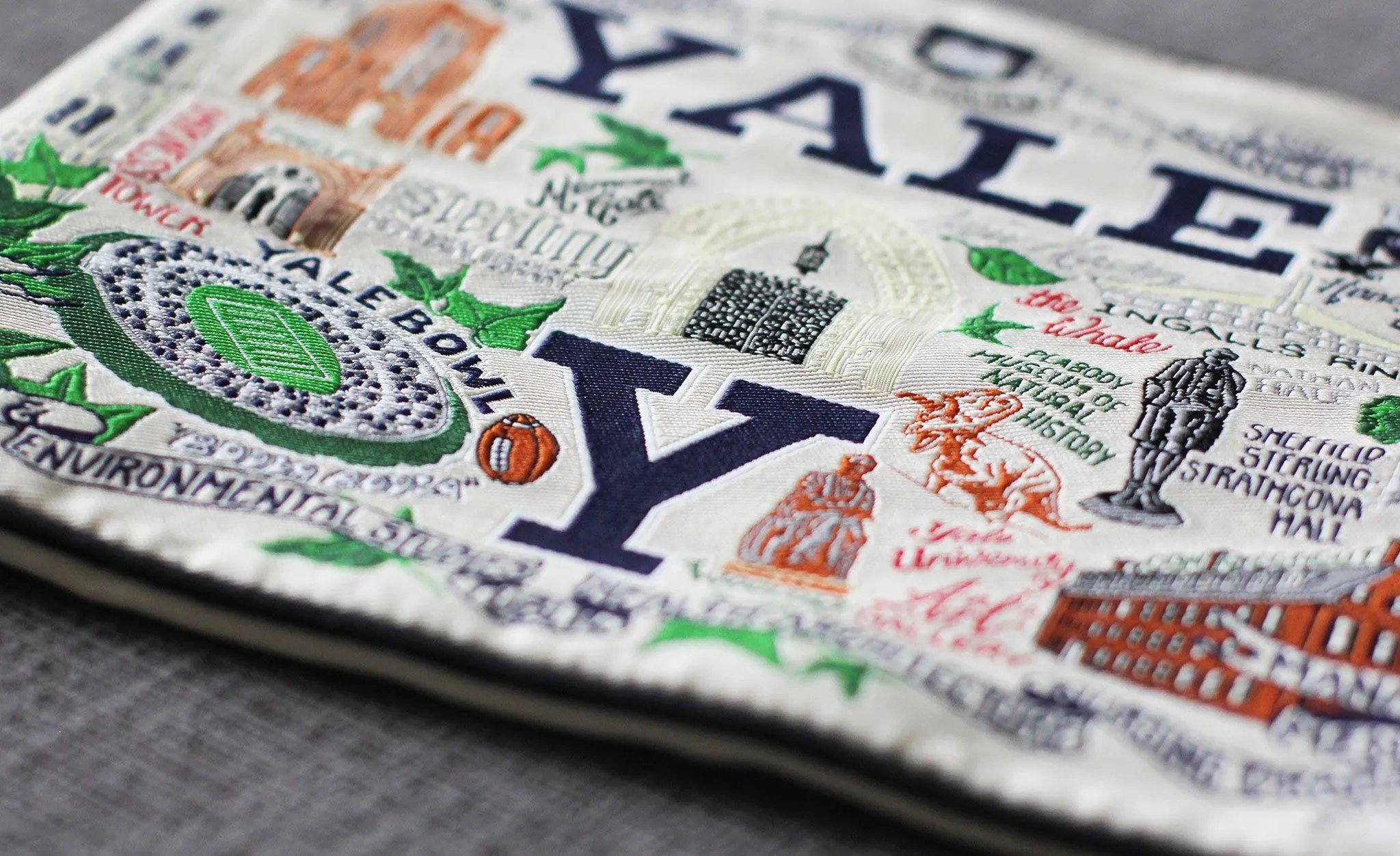 Yale University Collegiate Zip Pouch