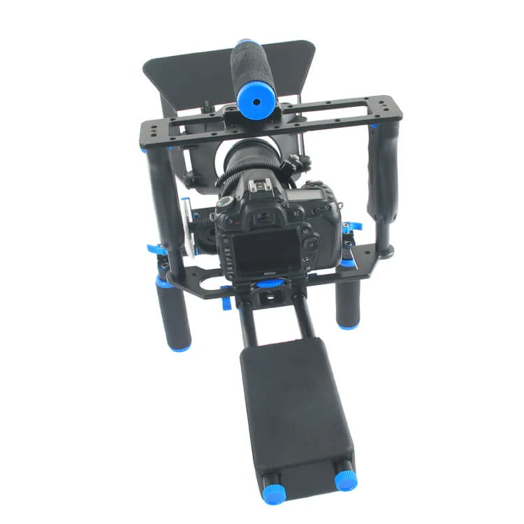 Yelangu D221 Shoulder Rig with Camera Cage and Follow Focus