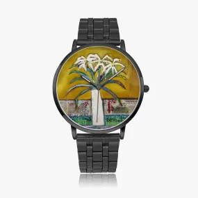 Yellow Bouquet Steel Strap Quartz watch