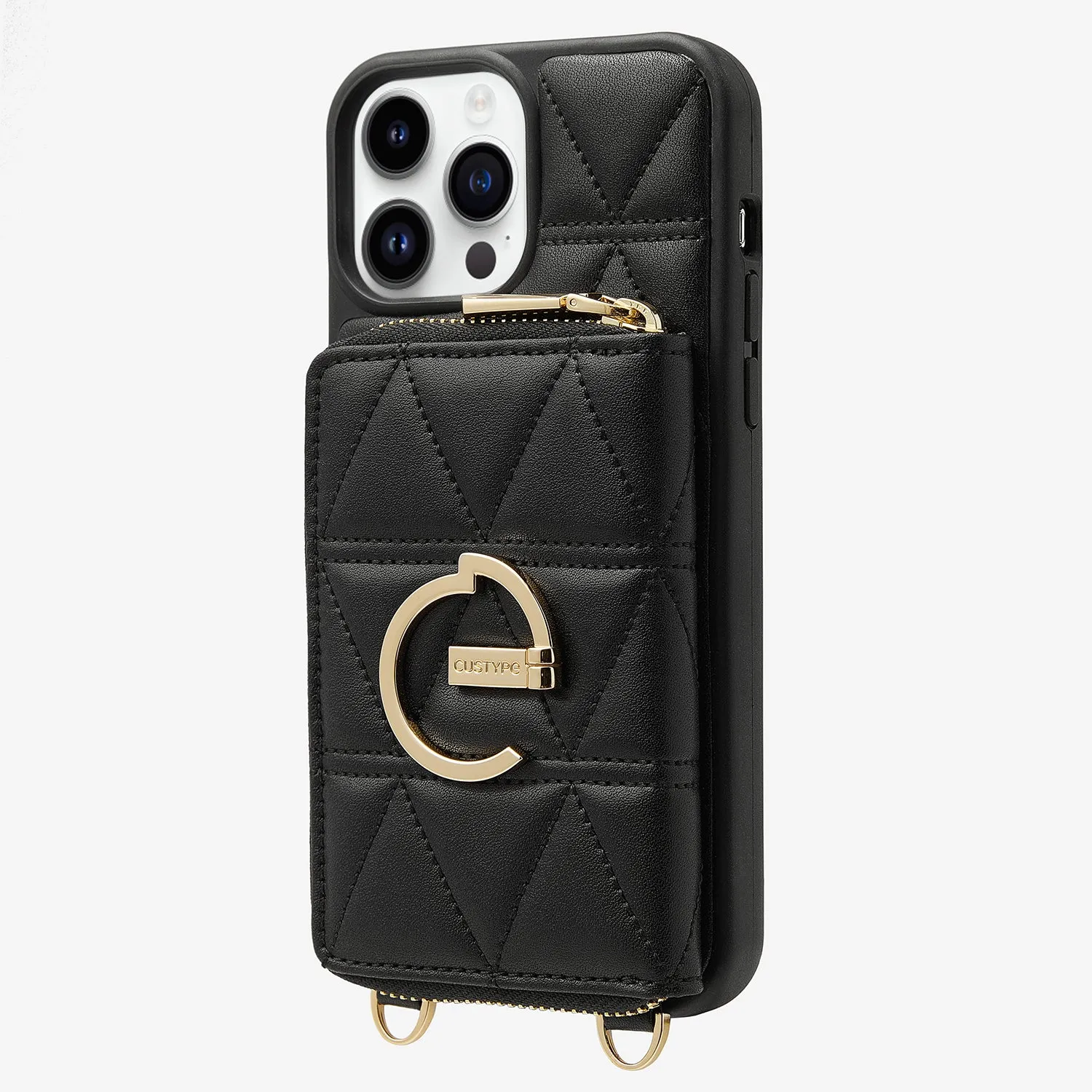 ZipPouch- E-stand Wallet Phone Case