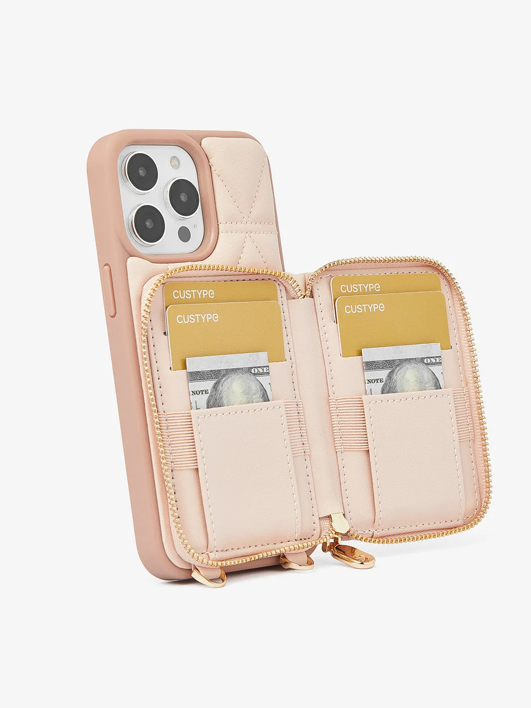 ZipPouch- E-stand Wallet Phone Case