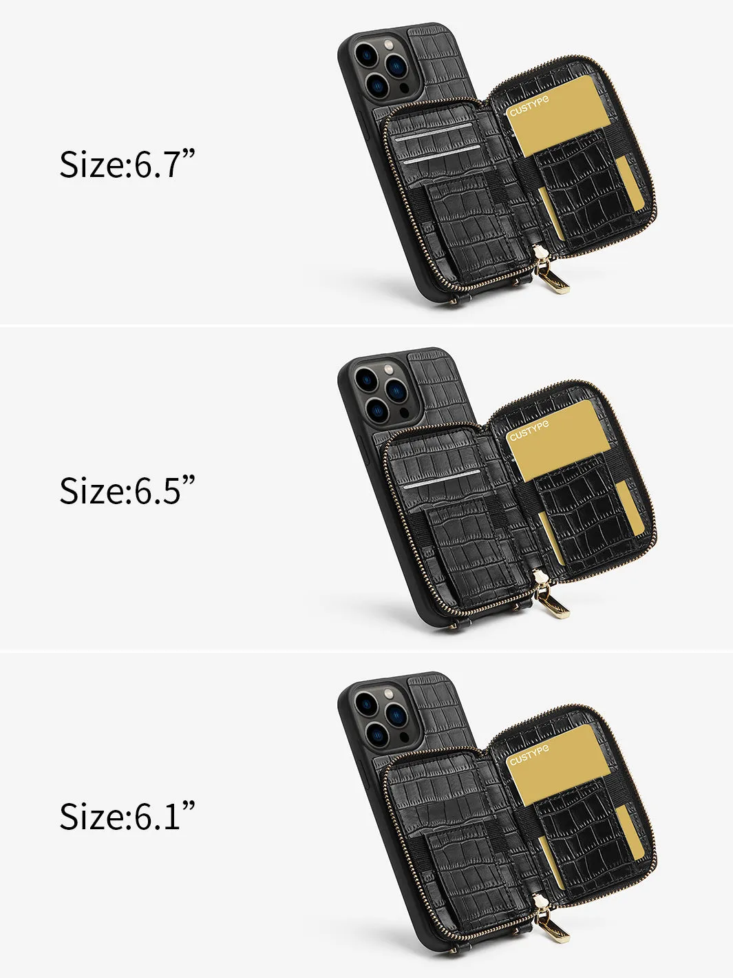 ZipPouch- E-stand Wallet Phone Case