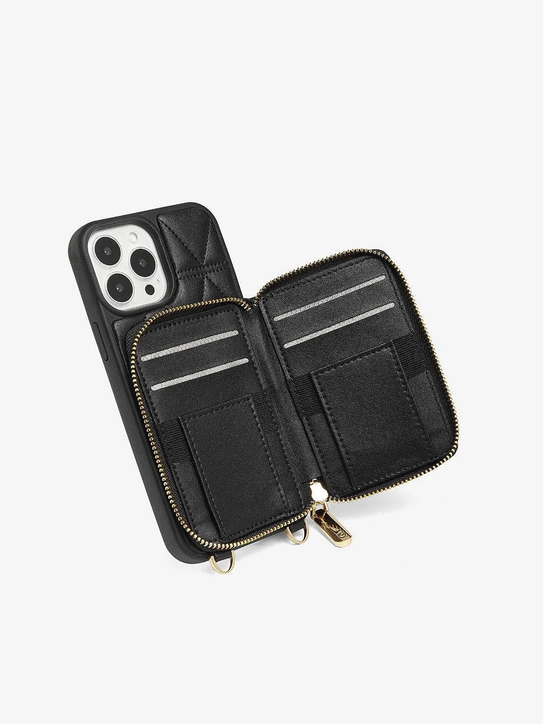 ZipPouch- E-stand Wallet Phone Case