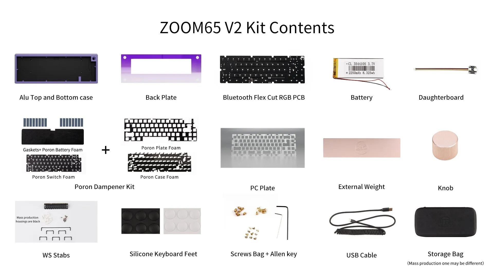 Zoom65 Essential Edition V2 - Wild Green Mechanical Keyboard Kit